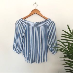 Off the shoulder top